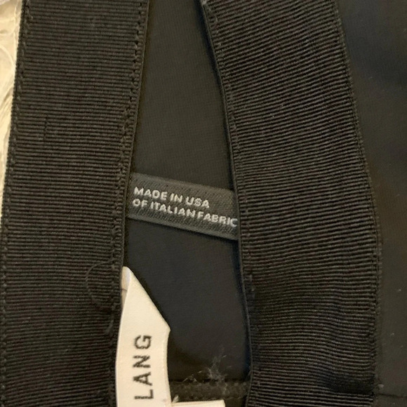 Helmut lang scuba neoprene  stretch black leggings streetwear edgy size XS - Picture 9 of 14